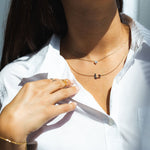 Load image into Gallery viewer, 0.4 Ct Fancy Cut Diamond Necklace - HIBA JABER