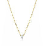 Load image into Gallery viewer, 0.7cts Diamond Necklace with Bold Chain - HIBA JABER