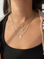 Load image into Gallery viewer, 0.7cts Diamond Necklace with Bold Chain - HIBA JABER