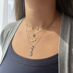 Load image into Gallery viewer, 0.7cts Diamond Necklace with Bold Chain - HIBA JABER