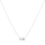 Load image into Gallery viewer, 3 character Name - Hind Necklace with Diamonds - HIBA JABER
