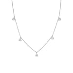 تحميل الصورة في عارض المعرض, 5 - Stone Diamond Droplets Choker | 0.06cts each - HIBA JABER