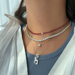 Load image into Gallery viewer, The Vertical Necklace