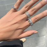 Load image into Gallery viewer, Multi Colored Sapphire Pear Ring