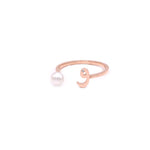 Load image into Gallery viewer, Pearl Drop Ring - Plain