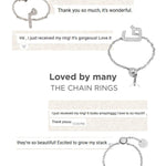 عرض الصورة في المعرض، Adjustable Initial Chain Ring - HIBA JABER