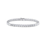 تحميل الصورة في عارض المعرض, Asscher Cut Tennis Bracelet / 11.1ct - HIBA JABER