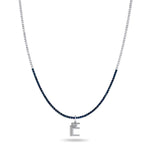 Load image into Gallery viewer, Blue Sapphires Tennis Necklace | 6.64cts - HIBA JABER