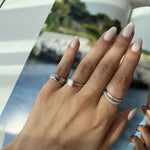 تحميل الصورة في عارض المعرض, Bold Infinity/ Dual Gold Yellow & White - HIBA JABER