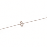عرض الصورة في المعرض، Chain Bracelet with Two Letters ر ع - HIBA JABER