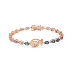 عرض الصورة في المعرض، Customized Gemstone Bracelet - HIBA JABER