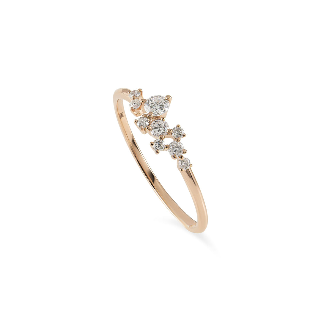 Diamond Sparkle Ring - HIBA JABER