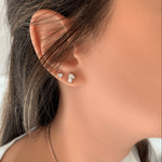 Load image into Gallery viewer, Duo Sparkle Diamond Earring Set - HIBA JABER
