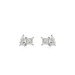 Load image into Gallery viewer, Duo Sparkle Diamond Earring Set - HIBA JABER
