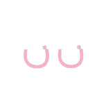 Load image into Gallery viewer, Enamel Single Initial Earring - Single Piece - HIBA JABER