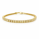 Load image into Gallery viewer, Fancy Yellow Diamond Tennis Bracelet 0.16 Each - HIBA JABER