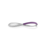Load image into Gallery viewer, Femininity Infinity Bangle - Blue Enamel - HIBA JABER