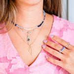 تحميل الصورة في عارض المعرض, Femininity Infinity Bold Ring - Pink Enamel - HIBA JABER