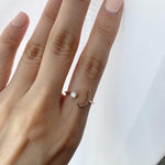 تحميل الصورة في عارض المعرض, Glam Your Initial Diamond Ring - HIBA JABER