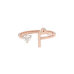 Load image into Gallery viewer, Glam Your Initial Heart Ring - HIBA JABER