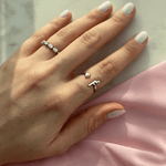 Load image into Gallery viewer, Glam Your Initial Heart Ring - HIBA JABER