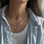 Load image into Gallery viewer, Gold Interval Diamond Necklace - HIBA JABER