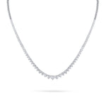 Load image into Gallery viewer, Gradual Diamond Tennis Necklace - HIBA JABER