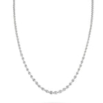 Load image into Gallery viewer, Gradual Pear Diamond Tennis Necklace - HIBA JABER