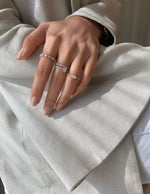 تحميل الصورة في عارض المعرض, Horizantal Marquise Diamond Ring - HIBA JABER