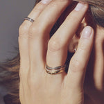 تحميل الصورة في عارض المعرض, Infinity Band - Midi Ring - HIBA JABER