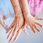 Load image into Gallery viewer, Initial Adult Thread Bracelet - HIBA JABER