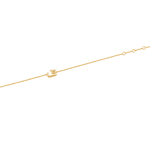 عرض الصورة في المعرض، Initial Chain Bracelet Set In Diamonds - HIBA JABER