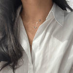Load image into Gallery viewer, Initial Enamel Necklace - HIBA JABER
