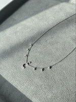 Load image into Gallery viewer, Initial Hanging Diamond Necklace - HIBA JABER