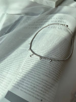 تحميل الصورة في عارض المعرض, Initial Heart Diamond Droplet Ball Choker - HIBA JABER