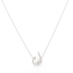 Load image into Gallery viewer, Initial Trio Sparkle Necklace - HIBA JABER