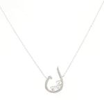 Load image into Gallery viewer, Initial Trio Sparkle Necklace - HIBA JABER