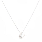 Load image into Gallery viewer, Initial Trio Sparkle Necklace - HIBA JABER