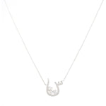 Load image into Gallery viewer, Initial Trio Sparkle Necklace - HIBA JABER