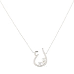 Load image into Gallery viewer, Initial Trio Sparkle Necklace - HIBA JABER