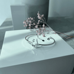 تحميل الصورة في عارض المعرض, Initial Trio Sparkle Tube bracelet - HIBA JABER