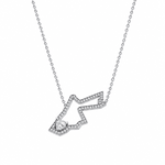 Load image into Gallery viewer, Jordan Map Necklace - HIBA JABER