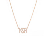 Load image into Gallery viewer, KSA Necklace - Rose Gold - HIBA JABER