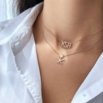 Load image into Gallery viewer, KSA Necklace - White Gold - HIBA JABER