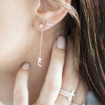 تحميل الصورة في عارض المعرض, Letter Earring Set - HIBA JABER