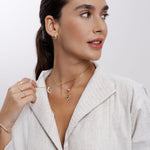 Load image into Gallery viewer, Like a Diamond Chain Ring - Marquise - HIBA JABER