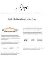 Load image into Gallery viewer, Multi Colored Pear Sapphire Bracelet - Small - HIBA JABER