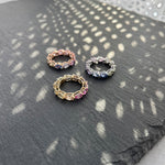 Load image into Gallery viewer, Multi Colored Sapphire Pear Ring - HIBA JABER