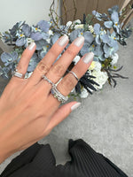 عرض الصورة في المعرض، Multi Colored Sapphire Pear Ring - HIBA JABER
