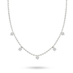 Load image into Gallery viewer, Multi Diamond Droplet Choker - Yellow Gold - HIBA JABER